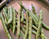 A picture of step 1 of French Beans Poriyal.