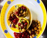 A picture of step 7 of Tandoori Sweet Potato Katori Chaat.