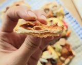 Foto langkah ke 6 dari resep Margherita Pizza 🍕Thin and Crispy.. pasti nagih!.