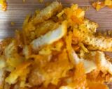 A picture of step 1 of Orange popsicle.