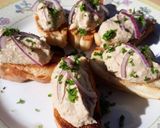 Foto del paso 4 de la receta: Brusquetas de Sardinas