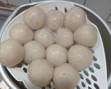 Foto langkah ke 4 dari resep Cilok Gajih Bumbu Kacang.