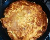 Pas rețetă Omletă împăturită, cu cabanos și cașcaval 2 fotografie