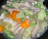 Foto langkah ke 3 dari resep Sup Ceker Tahu #Dapur Fitri.