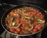 Foto del paso 4 de la receta: Pasta con berenjena y mozzarella