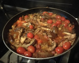 Foto del paso 4 de la receta: Pasta con berenjena y mozzarella