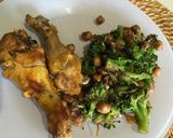 Foto del paso 2 de la receta: Brócoli y garbanzos salteados