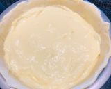 A picture of step 6 of Japanese Apple Pie (with custard).