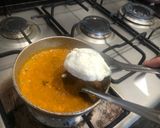 A picture of step 6 of Paneer and Cheese Butter Masala.