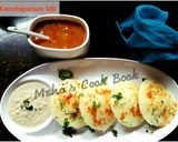 A picture of step 10 of Kanchipuram Idli.