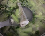 Hình bước làm 5 của món Canh cá khoai rau rút