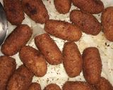 A picture of step 3 of Tiranga rolls.