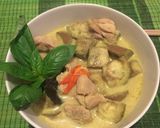 Hình bước làm 6 của món Cà ri xanh Thái Lan (Thai Green Curry with Chicken)