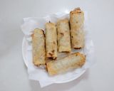 Hình bước làm 4 của món Chả giò tôm tươi