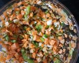 A picture of step 2 of Spaghetti And Mix Veg Soup.