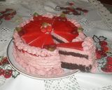 Tejszínes-meggyjoghurtos torta recept fázis 7 fotója
