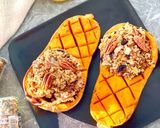 Une image de l'étape 7 de Courge butternut farcie au quinoa.