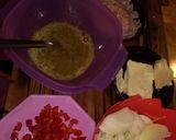 Foto del paso 2 de la receta: Canastitas de cebolla, morrón, queso, jamón y huevo duro ✔🔝