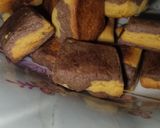 A picture of step 5 of Custard chocolate cookies.