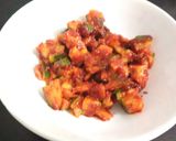 A picture of step 4 of Instant Kacchi Keri Aachar.