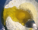 Foto del paso 1 de la receta: Masa para tarta salada rápida de leche y queso (sin manteca)