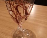 A picture of step 3 of Banana Oreo coffee shake.