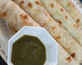 Chicken roll paratha recipe step 9 photo