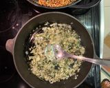 A picture of step 4 of Sautéed Aromatic Winter Vegetables.