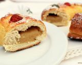 Foto del paso 16 de la receta Roscón de reyes sin huevo