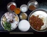 A picture of step 3 of Dapolikar's style spicy prawns masala with daboli😋.