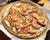 Une image de l'étape 8 de ☆Pizza Chèvre et Pêches ☆.