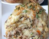 A picture of step 9 of Baked minced meat potato.