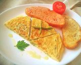 Foto del paso 8 de la receta Tortilla de espárragos silvestres y calabacín