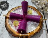 A picture of step 7 of Jamun Popsicle.