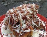 Foto langkah ke 5 dari resep Roti gulung pisang keju.