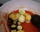 Foto langkah ke 2 dari resep Telur terong balado.