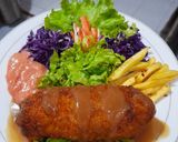 Foto langkah ke 3 dari resep Chicken cordon bleu.