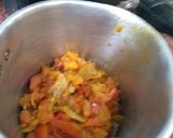 A picture of step 4 of Tikka masala.