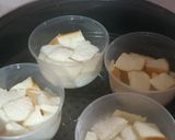 Foto langkah ke 2 dari resep Puding Roti Pandan.