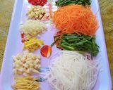 Hình bước làm 1 của món Kim chi cải thảo