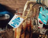 A picture of step 5 of Chocolate iced coffee.