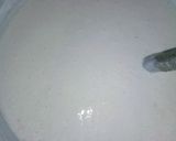 A picture of step 2 of Masa with vegetable soup.