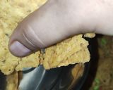 A picture of step 1 of Crispy Cheesy Nachos Bread.