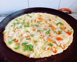 A picture of step 3 of Healthy nutritious tasty moong dal Chilla for kids.