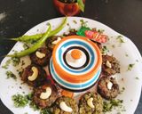 A picture of step 6 of Hara bhara kabab 😋🎉🎉🥳.
