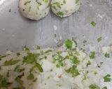 A picture of step 4 of Dahi wada for fast (Falhari dahi wada).