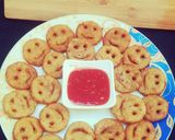 A picture of step 4 of Potato Smiley Recipe.