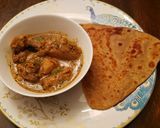 A picture of step 5 of Royal Mughlai Chicken.