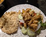 Foto del paso 8 de la receta: Kebab casero de pollo y pan de pita