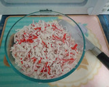 Foto del paso 1 de la receta: Ensalada tejeda de surimi